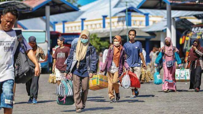
					FOTO ILUSTRASI PEMUDIK (IST)