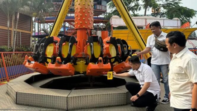 
					“Bukan Sinetron: Remaja Terlempar dari Wahana, Jatim Park, Gercep Polisi Langsung Cek TKP”