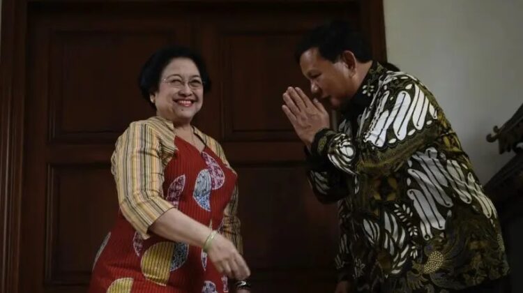 foto megawati dan Presiden Prabowo Subianto (ist)