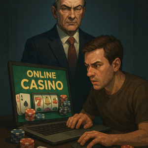 Foto ilustrasi judi online (AI)