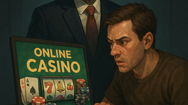 Foto ilustrasi judi online (AI)