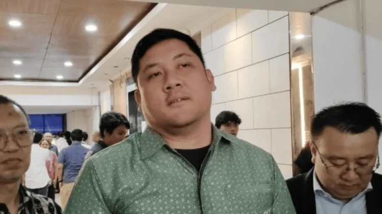 michael sinaga usai di periksa Bareskrim Polda Metro Jaya (ist)
