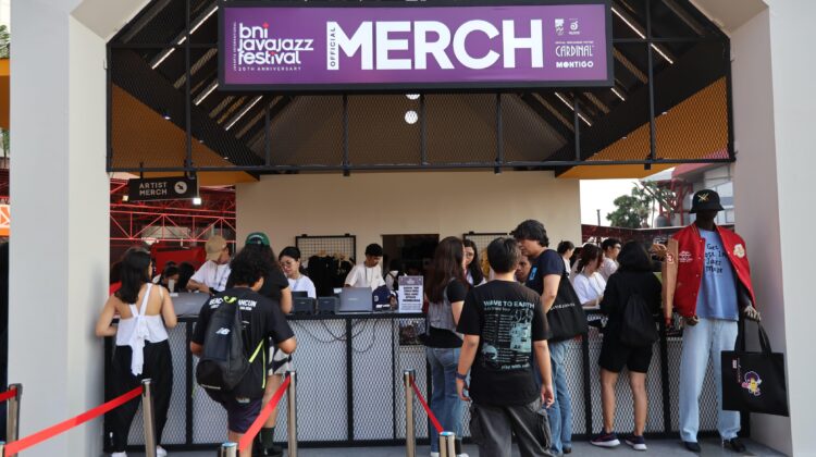 Booth BNI Java Jazz Festival Merch (foto:Praba/Ist)