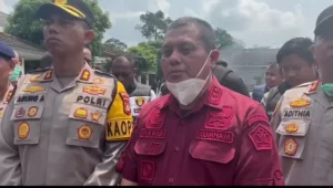 Kepala Lapas Narkotika Muara Beliti, didampingi Kapolsek Musi Rawas (ist)