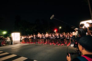 Suasana Night Run Tokyo Speed Race 2025 (foto: Praba/Ist)