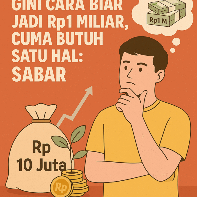 
					Life Hack Uang 10 Juta Jadi 1Miliar, Begini Caranya