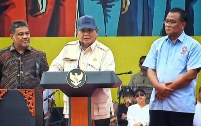 
					“Hadiah Hari Buruh dari Prabowo: Janji Hapus Outsourcing, Tunggu Tanggal Mainnya”