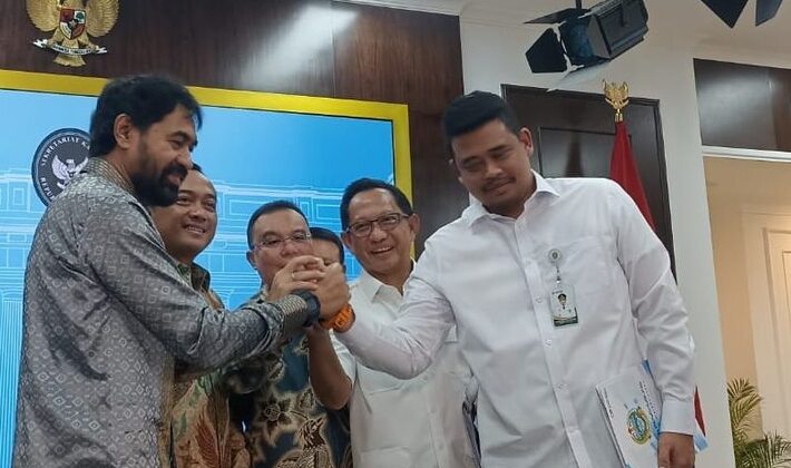 Presiden Prabowo Subianto memutuskan 4 pulau yang diperebutkan Pemprov Aceh dan Sumatera Utara (Sumut) sah milik Pemprov Aceh (foto:Praba/istimewa)