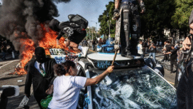 Foto ilustrasi Kerusuhan di Los Angeles (foto: istimewa)