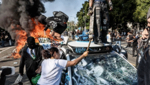 Foto ilustrasi Kerusuhan di Los Angeles (foto: istimewa)