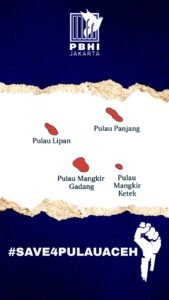 Flayer tuntutan dari PBHI Jakarta (foto:Praba/Ist)