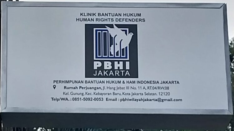 Perhimpunan Bantuan Hukum dan Hak Asasi Manusia Indonesia (PBHI) Jakarta resmi meluncurkan situs web organisasi (foto: Praba/Ist)