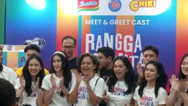 Rumah Indofood, Jakarta Fair Kemayoran (JFK) 2025, acara Meet & Greet bersama para pemain film digelar dengan meriah, Jumat, 20 Juni 2025.(Foto: Praba/Irfan)