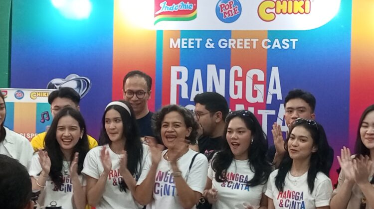 Rumah Indofood, Jakarta Fair Kemayoran (JFK) 2025, acara Meet & Greet bersama para pemain film digelar dengan meriah, Jumat, 20 Juni 2025.(Foto: Praba/Irfan)