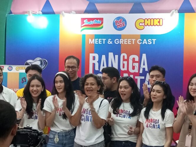 
					Rumah Indofood, Jakarta Fair Kemayoran (JFK) 2025, acara Meet & Greet bersama para pemain film digelar dengan meriah, Jumat, 20 Juni 2025.(Foto: Praba/Irfan)