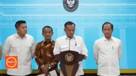Menteri Energi dan Sumber Daya Mineral (ESDM) bahlil Lahadalia menegaskan bahwa empat Izin Usaha Pertambangan (IUP) nikel di Raja Ampat resmi dicabut. Empat perusahaan tersebut dinilai melanggar peraturan dalam konteks lingkungan. (Foto: Praba/Ist)