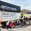Aksi protes Ratusan sopir Truk di Jalan Solo-Sragen (foto: Joglosemar)