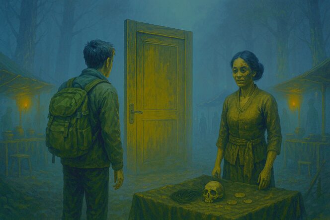 
					Cerita Seram Pasar Setan Gunung Lawu dan Kain Hitam Misterius