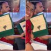 Sejumlah pemain Timnas Indonesia memperlihatkan Hadiah dari Presiden Prabowo (foto; Tangkap Layar di akun Instagram Justin Hubner)
