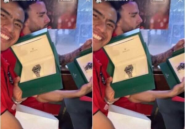 Sejumlah pemain Timnas Indonesia memperlihatkan Hadiah dari Presiden Prabowo (foto; Tangkap Layar di akun Instagram Justin Hubner)