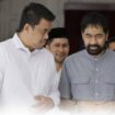 Gubernur Sumatera Utara Bobby Nasution (kiri) bersama Gubernur Aceh Muzakir Manaf di Meuligoe Gubernur Aceh, Banda Aceh, Rabu (4/6/2026) (foto:ANTARA)