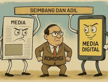 Foto Ilustrasi persaingan dunia Media (Praba/Ist)