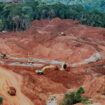 ‎KLH menjelaskan pelaku pelanggaran ini ada empat perusahaan yakni PT Gag Nikel (PT GN), PT Kawei Sejahtera Mining (PT KSM), PT Anugerah Surya Pratama (PT ASP), dan PT Mulia Raymond Perkasa (PT MRP). Mereka menggunakan modus pelanggaran yang berbeda-beda. (Foto: Greenpeace)