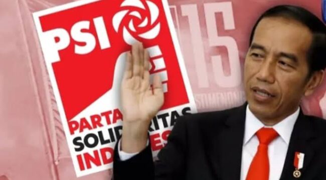 ‎Diketahui, Jokowi dipastikan tak akan mendaftar menjadi calon ketua umum (Caketum) Partai Solidaritas Indonesia (PSI). Kepastian itu diungkap oleh sang putra yang juga Ketum PSI saat ini, Kaesang Pangarep.(Foto: Praba/Ist)