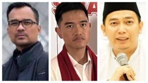 PSI menetapkan tiga nama dalam pemilihan calon ketua umum (caketum) partai periode 2025-2030. (Foto;kolase Tribunnews)