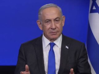 Perdana Menteri Israel Benjamin Netanyahu memuji kemenangan bersejarah dalam perang 12 hari negaranya melawan Iran.(Foto:AFP)