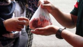 Foto ilustrasi pembagian Daging Kurban (foto: istimewa)