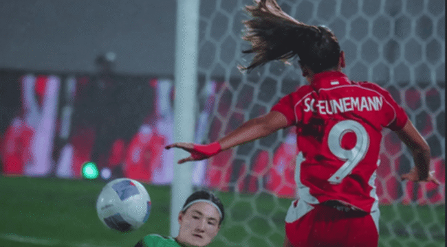 Timnas Putri Indonesia saat lawan Kirgistan dengan skore 1-0 pada laga awal Piala Asia Wanita 2026 di Stadion Sport Center Kelapa Dua, Tangerang (foto: Instagram Timnas)