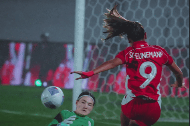 
					Timnas Putri Indonesia saat lawan Kirgistan dengan skore 1-0 pada laga awal Piala Asia Wanita 2026 di Stadion Sport Center Kelapa Dua, Tangerang (foto: Instagram Timnas)