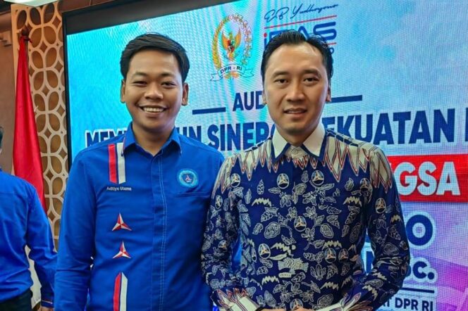
					Akhir pekan ini, suhu politik sayap muda Demokrat memanas. Bintang Muda Indonesia (BMI) bakal gelar Munas perdana di Jakarta, Sabtu, 12 Juli 2025.(Foto:doc.Istimewa)