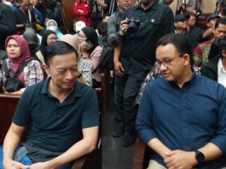 Dalam persidangan Tom Lembong mengaku dirinya jadi sasaran karena memilih mendukung Anies Baswedan sebagai capres di Pemilu 2024.(Foto:Berita Nasional)