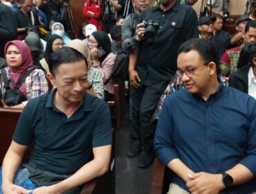 Dalam persidangan Tom Lembong mengaku dirinya jadi sasaran karena memilih mendukung Anies Baswedan sebagai capres di Pemilu 2024.(Foto:Berita Nasional)