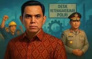 Kapolri Listyo Sigit ubah wajah Polri lewat Desk Ketenagakerjaan. Ribuan buruh korban PHK kembali bekerja, Haidar Alwi sebut terobosan bersejarah.(Foto :istimewa)
