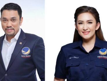 Partai NasDem resmi menonaktifkan Ahmad Sahroni dan Nafa Urbach dari Fraksi DPR RI mulai 1 September 2025. Surya Paloh menegaskan, langkah ini diambil karena ucapan keduanya dianggap mencederai aspirasi rakyat.(Foto:Istimewa)
