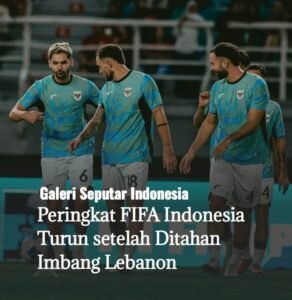 Timnas Indonesia menutup FIFA Matchday September 2025 dengan tambahan 3,43 poin. Namun, ranking FIFA Garuda justru turun ke posisi 119 dunia.(Foto:Ist)