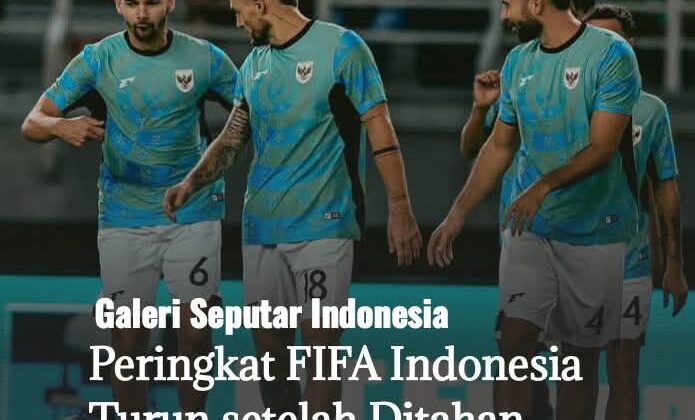 Timnas Indonesia menutup FIFA Matchday September 2025 dengan tambahan 3,43 poin. Namun, ranking FIFA Garuda justru turun ke posisi 119 dunia.(Foto:Ist)