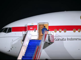 Presiden Prabowo Subianto menghadiri Sidang Majelis Umum PBB ke-80 di New York pada 23 September 2025. Lawatan diplomatik berlanjut ke Kanada, Belanda, dan singgah di Osaka Expo 2025, menegaskan peran Indonesia sebagai pemimpin Global South (Foto: Setkab/Istimewa)
