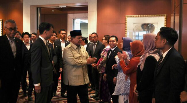 Prabowo Subianto, Expo 2025 Osaka, Paviliun Indonesia, unggahan Prabowo X, Prabowo di Jepang, WNI di Osaka, Sidang Umum PBB ke-80, diplomasi Indonesia, pembangunan berkelanjutan, lawatan luar negeri Presiden (foto : Akun X @prabowosubianto)