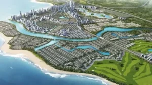 Pemerintah resmi mencoret proyek Pantai Indah Kapuk (PIK) 2 dari daftar Proyek Strategis Nasional (PSN) 2025 sesuai putusan Mahkamah Agung. Keputusan ini bikin saham milik Aguan seperti PANI dan CBDK anjlok tajam di bursa.(Foto:Istimewa)