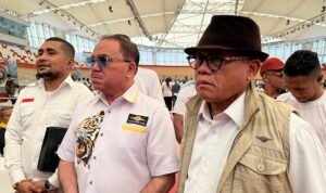 Ribuan orang menghadiri Milad Presiden Prabowo Subianto di Velodrome Jakarta. Dalam acara yang juga menandai satu tahun pemerintahan Prabowo-Gibran, Haidar Alwi Institut menyerukan agar independensi Polri tetap berada di bawah Presiden sebagai simbol keutuhan bangsa (Foto: prabainsight)
