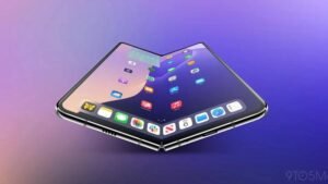 Setelah bertahun-tahun menolak tren layar lipat, Apple akhirnya “melipat ego” lewat iPhone Fold: titanium, tanpa poni, dan super futuristik.(Foto:Istimewa)