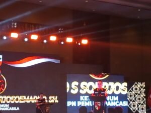 Pemuda Pancasila gelar Mubes XI di Jakarta. Ketua Umum Japto Soerjosoemarno tekankan pentingnya sinergi dengan pemerintah melalui program ketahanan pangan nasional.(Foto:Ist/prabainsight.com)
