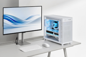 ASUS meluncurkan Prime AP303, casing PC ATX mid-tower berkapasitas 44 liter dengan dukungan GPU hingga 360mm, radiator besar, dan pendinginan mesh logam. Ringkas tapi bertenaga.(Foto:doc.Asus)