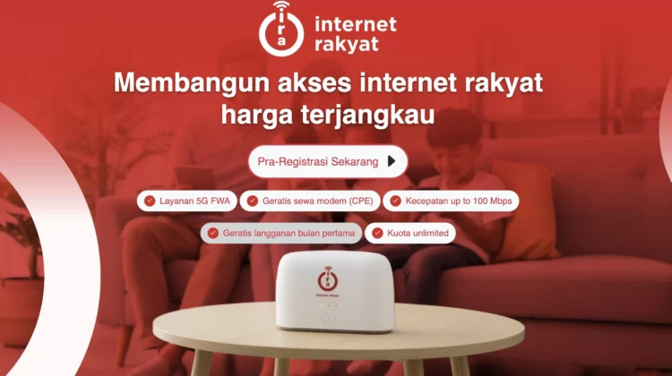 Internet Rakyat menawarkan internet 5G 100 Mbps Rp 100 ribu per bulan dengan kuota unlimited dan gratis modem. Layanan hasil kolaborasi Surge dan Orex SAI ini akan mulai tersedia pada 2026.