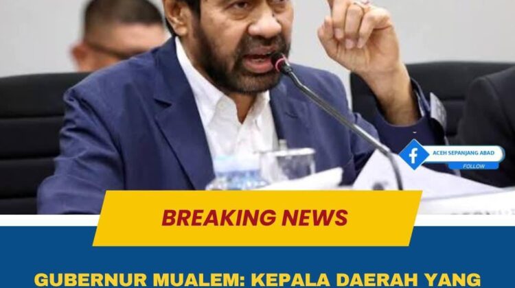 Gubernur Mualem menegur keras para bupati dan walikota yang dinilai cengeng dalam menangani banjir dan longsor di Aceh, bahkan menyarankan mereka mundur jika tak sanggup bekerja.(Istimewa)