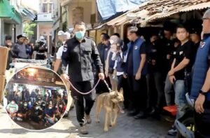 Jalan Kunti di Sidotopo, Surabaya, mendapat julukan “Medellin Jawa Timur” oleh BNNP Jatim. Kawasan ini disebut menghadirkan perlawanan warga, sistem informasi razia yang rapi, hingga temuan anak-anak terlibat penyalahgunaan narkoba. BNN kini mengubah pendekatan dengan rehabilitasi keliling dan pelatihan vokasi.(Istimewa)